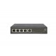 LevelOne GES-2105P switch Gestionado L2 Gigabit Ethernet (10/100/1000) Energía sobre Ethernet (PoE) Negro